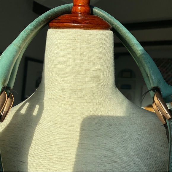 Gucci Turquoise Jackie O Large Leather Hobo Handbag - Picture 8 of 16